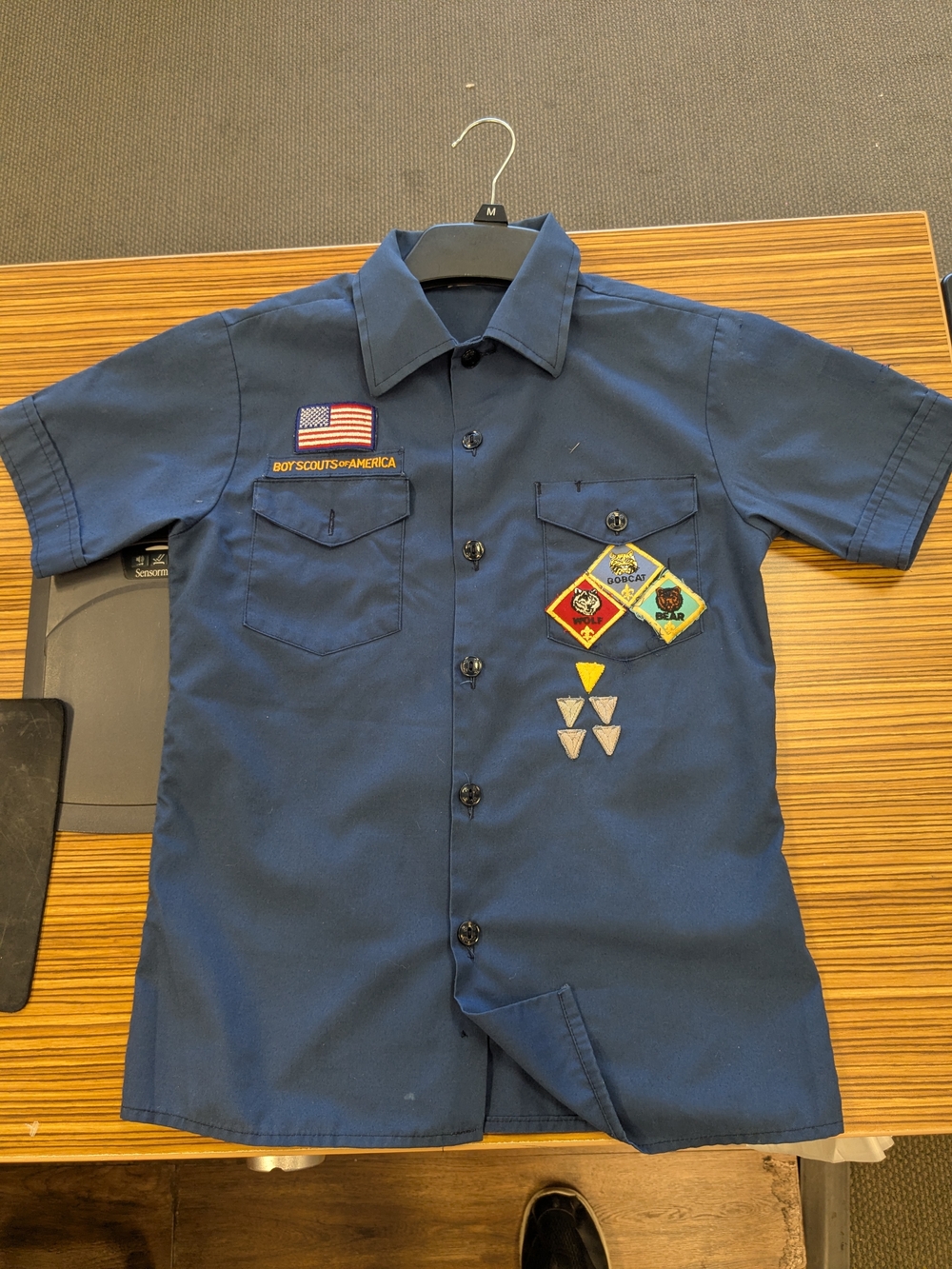 Cub Scout Navy Blue Uniform Shirt - Men's
